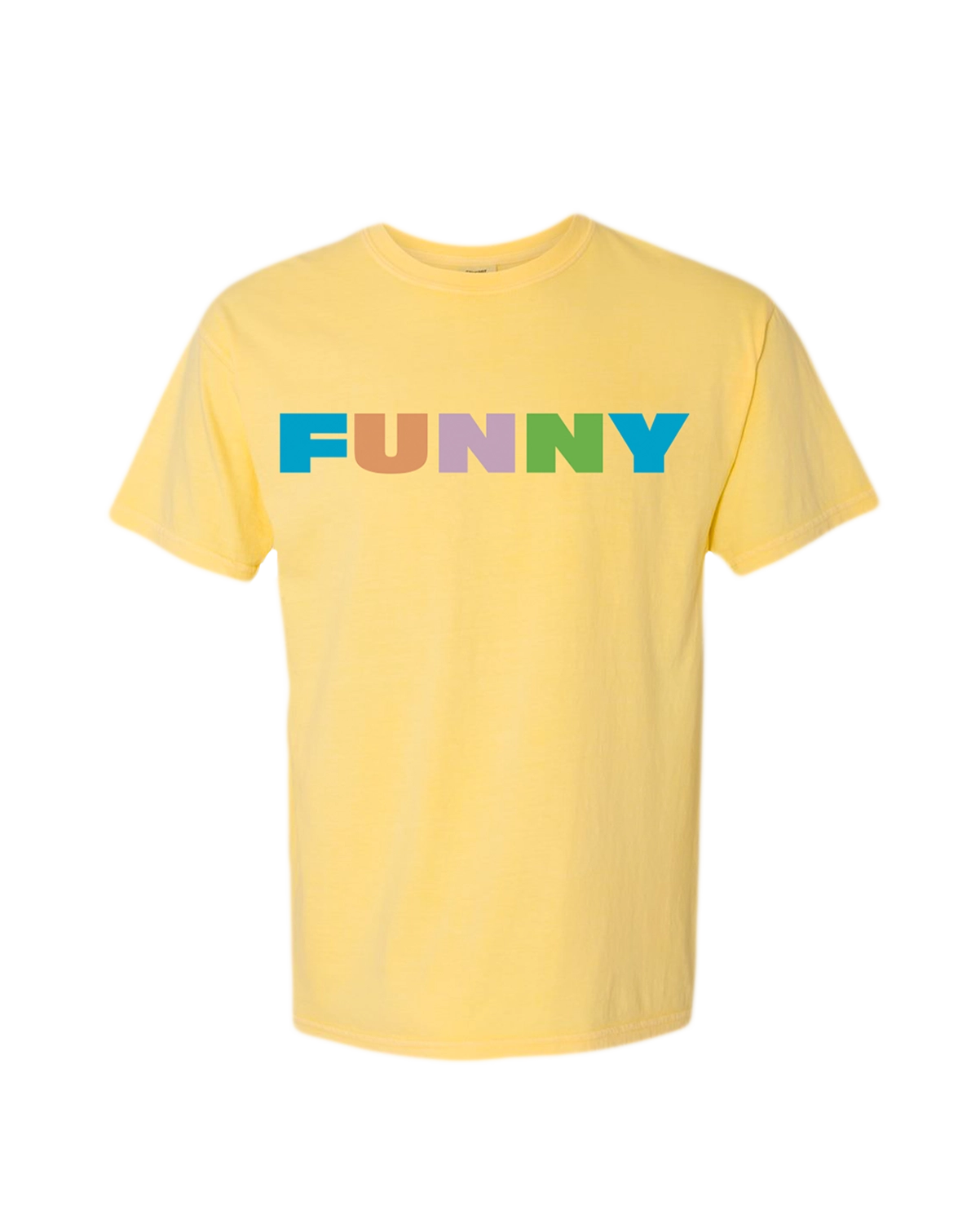 FUNNY - イエローTシャツ