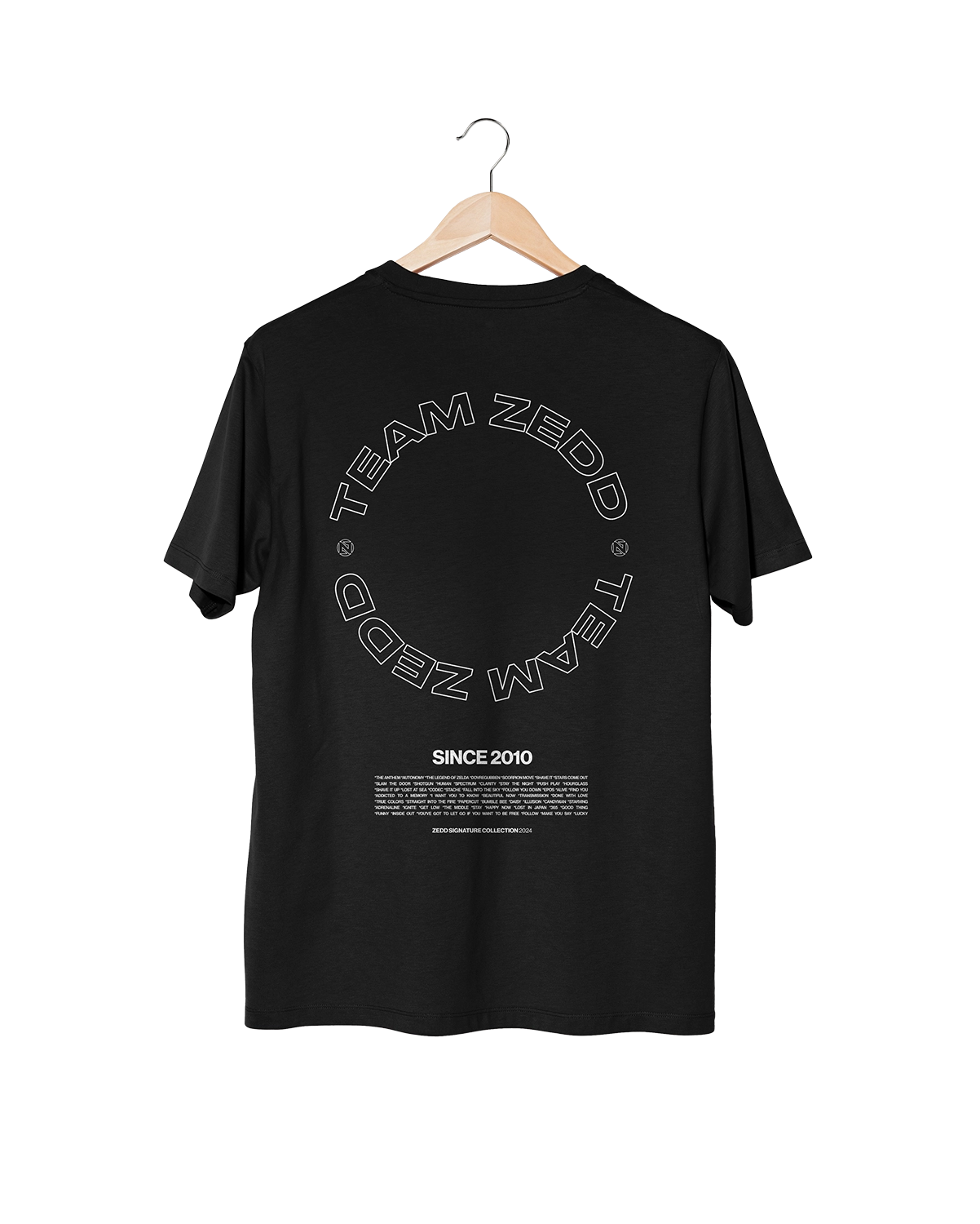 TEAM ZEDD - ブラックTシャツ